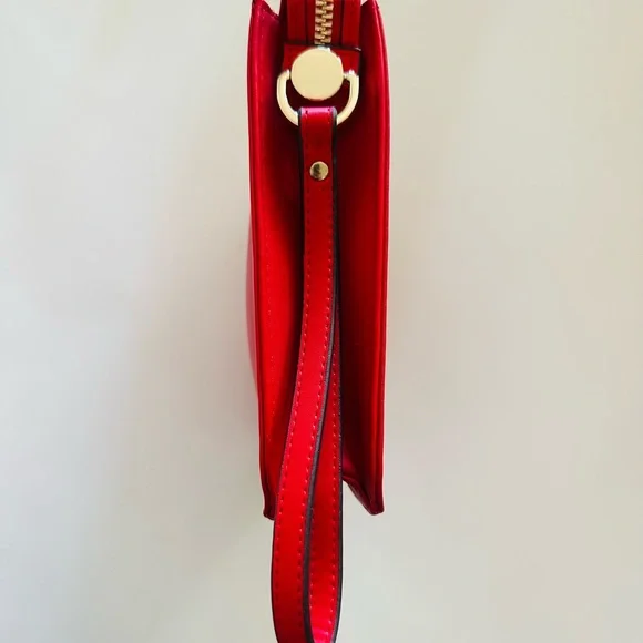Aimee Kestenberg Cherry Red Mariah Clutch - Picture 5 of 8